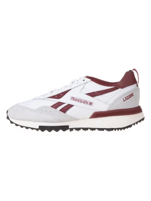 Reebok Skórzane sneakersy "LX2200" w kolorze biało-czerwonym rozmiar: 36