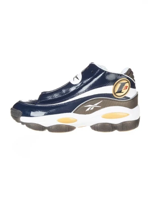 Reebok Skórzane sneakersy w kolorze granatowo-oliwkowo-białym rozmiar: 44,5
