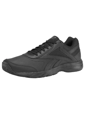 Reebok Skórzane sneakersy "Work N Cushion 4.0" w kolorze czarnym rozmiar: 38,5