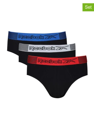 Reebok Slipy (3 pary) "Gavin" w kolorze czarnym rozmiar: M