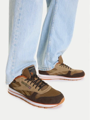 Reebok Sneakersy EO-CLASSIC LEATHER 100279145 Brązowy