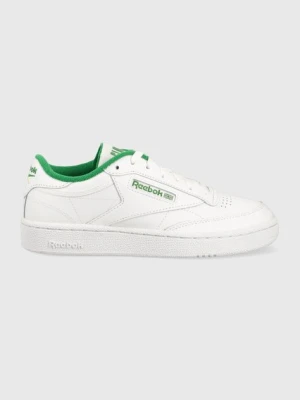 Zdjęcie produktu Reebok sneakersy skórzane Club C 85 kolor biały IE9387