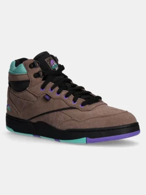 Reebok sneakersy zamszowe BB 4000 II MID kolor brązowy 100201347