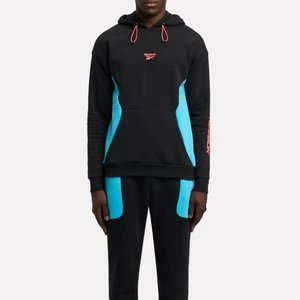 Reebok - Sport Street Color Blocked Fleece Hoodieunisex, Black, Size: