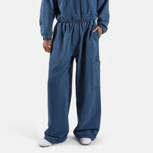 Reebok - Street Sport Printed Cargo Pantsunisex, Denim Blue/Warped Blue, Size: