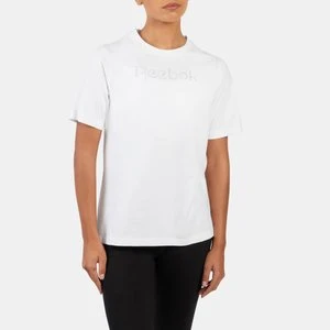 Reebok - Studded Logo T-Shirtunisex, White, Size: