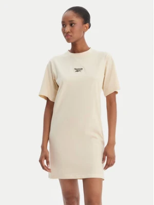 Reebok Sukienka codzienna Surya RK25502CCW Beżowy Regular Fit