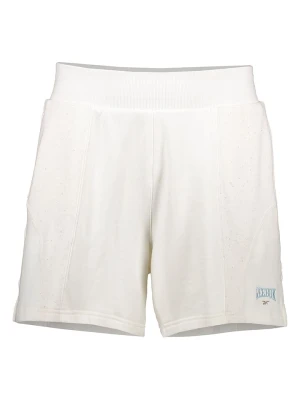 Reebok Szorty dresowe "Varsity" w kolorze białym rozmiar: M