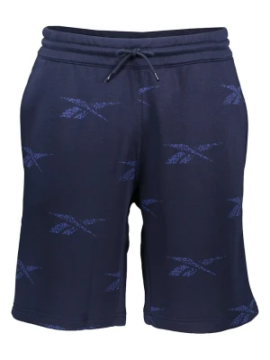 Reebok Szorty dresowe w kolorze granatowym rozmiar: M
