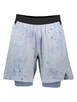 Reebok Szorty funkcyjne "Strength" w kolorze szarym rozmiar: L