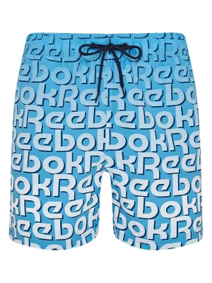 Reebok Szorty kąpielowe "Booker" w kolorze niebieskim rozmiar: L