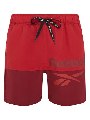 Reebok Szorty kąpielowe "Rory" w kolorze czerwonym rozmiar: L