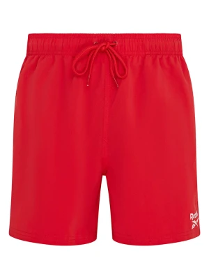 Reebok Szorty kąpielowe "Yale" w kolorze czerwonym rozmiar: M