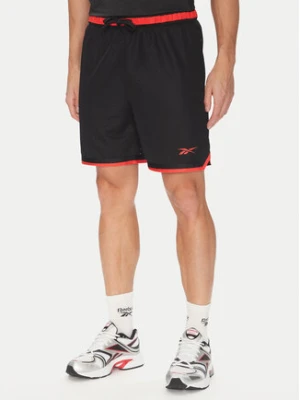Reebok Szorty sportowe 100216389 Czarny Regular Fit