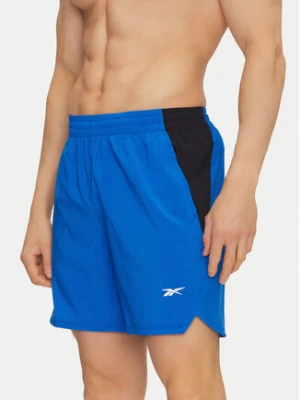 Reebok Szorty sportowe 112634 Niebieski Regular Fit
