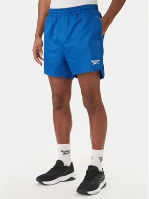 Reebok Szorty sportowe Best RK25557CCM Niebieski Regular Fit