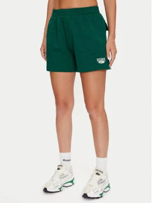 Reebok Szorty sportowe Cl Ae Sm Logo Short 100076254 Zielony Regular Fit