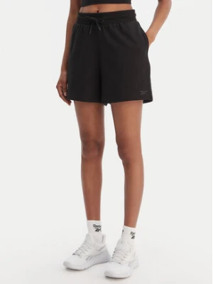 Reebok Szorty sportowe Jacqueline RK25500CCW Czarny Regular Fit