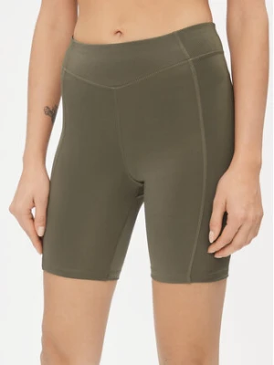 Reebok Szorty sportowe Yoga Performance IM4041 Zielony Tight Fit