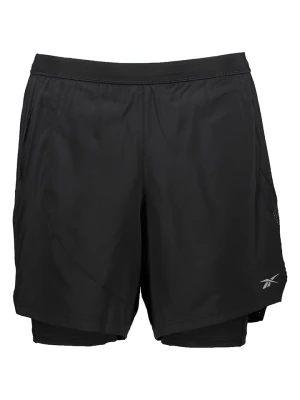 Reebok Szorty w kolorze czarnym do biegania rozmiar: M