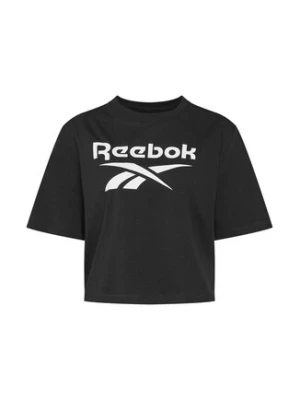 Reebok T-Shirt 100034775 Czarny Relaxed Fit