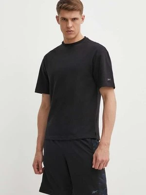 Reebok t-shirt Active Collective męski kolor czarny gładki 100075748