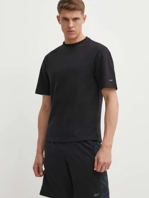 Reebok t-shirt Active Collective męski kolor czarny gładki 100075748