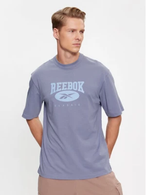 Reebok T-Shirt Archive Essentials IK6123 Niebieski Regular Fit