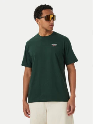 Reebok T-Shirt Aurek RK25743CCM Zielony ciemny Regular Fit