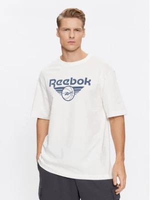 Reebok T-Shirt Basketball IL4435 Biały Regular Fit