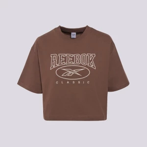 Reebok T-Shirt Cl Ae Big Logo Crop Tee