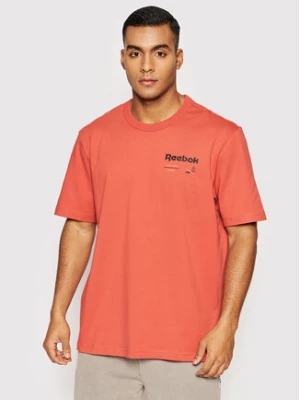 Reebok T-Shirt Classics H54409 Pomarańczowy Oversize