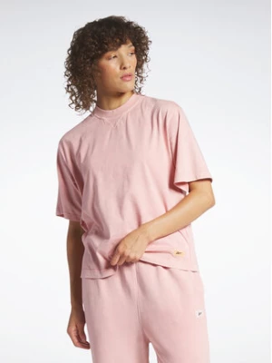 Reebok T-Shirt Classics Natural Dye Boxy T-Shirt HY2708 Różowy