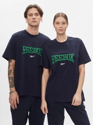 Reebok T-Shirt Classics Varsity T-Shirt HS9182 Granatowy