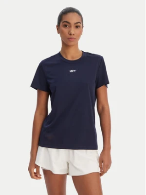 Reebok T-Shirt Essential RK25608CCW Granatowy Regular Fit