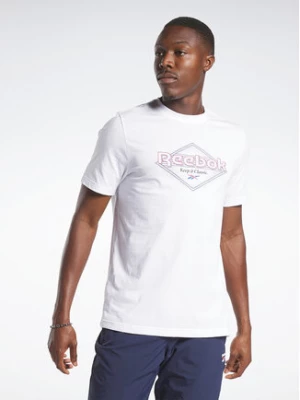 Reebok T-Shirt Reebok Graphic Series T-Shirt HM6251 Biały Regular Fit