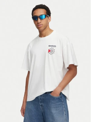 Reebok T-Shirt Dobry RK25735CCM Biały Regular Fit