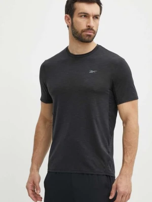 Reebok t-shirt treningowy Chill Athlete 2.0 kolor czarny melanżowy 100075786