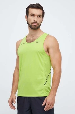 Reebok t-shirt treningowy Speed kolor zielony