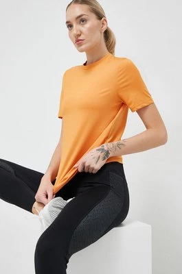 Reebok t-shirt treningowy Workout Ready kolor pomarańczowy