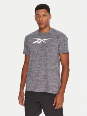 Reebok T-Shirt Vector Standard RK25179CCM Szary Regular Fit