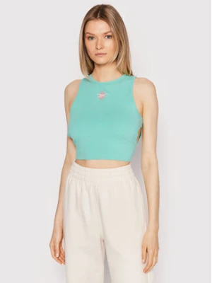 Reebok Top Classics Graphic HG1154 Zielony Slim Fit