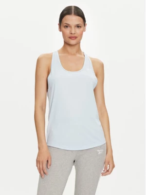 Reebok Top Id Train Mesh Back Tank 100035728 Niebieski Regular Fit