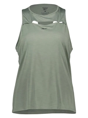 Reebok Top sportowy "Athletic" w kolorze khaki rozmiar: S