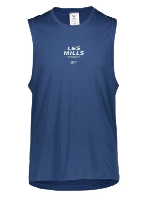 Reebok Top sportowy "Speed" w kolorze niebieskim rozmiar: M