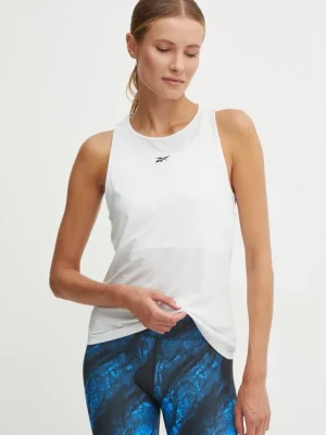 Zdjęcie produktu Reebok top treningowy Chill Athletic kolor biały 100205694