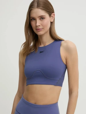 Reebok top treningowy LUX Collection fioletowy