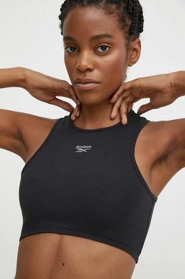 Reebok top Wardrobe Essentials damski kolor czarny 100075701