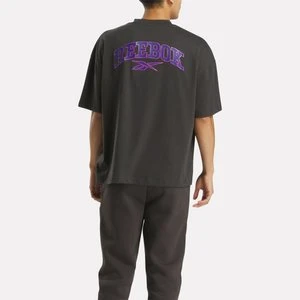 Reebok - Varsity Arch Short Sleeve T-Shirtunisex, Washed Black, Size: