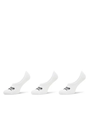 Reebok Zestaw 3 par stopek unisex R0351-SS24 (3-pack) Biały